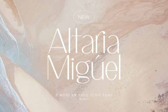 Altaria Miguel: A Light Sans Serif Font for Thoughtful Branding
