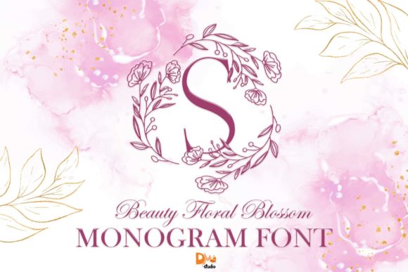 Beauty Floral Blossom Monogram: A Designer's Field Notes