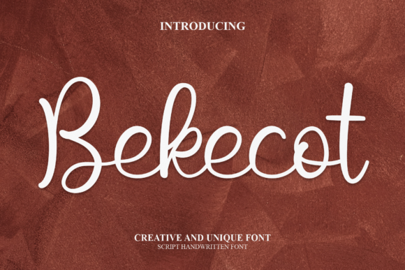 Bekecot: The Handwritten Font That Sharpens Campaign Visuals
