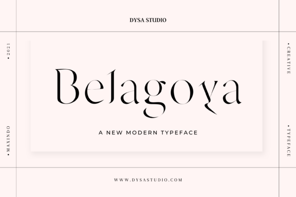 Belagoya: A Serif Font That Brings Elegance to Editorial Design