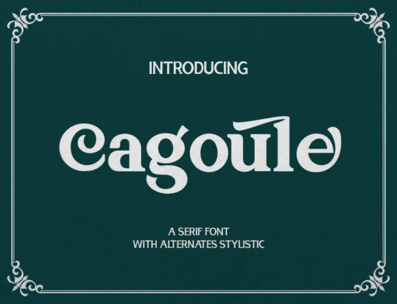 Cagoule Serif Font: A Refined Choice for Web Creators