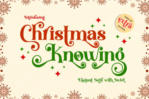 Christmas Knowing: A Serif Font That Elevates Web Design