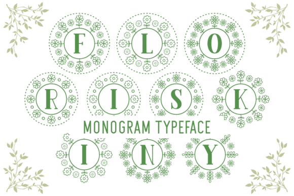 Floriskiny: A Decorative Font That Adds Floral Charm to Your Brand
