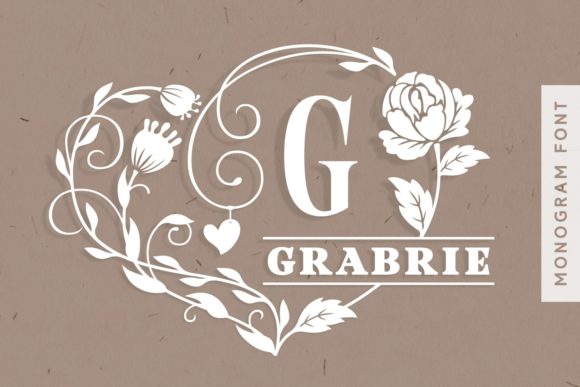 Grabrie Review: A Dainty Decorative Font for Elegant Brands