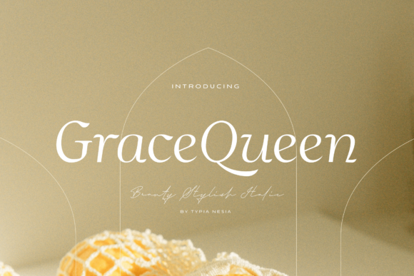 Grace Queen Serif Font for Editorial Design and Publishing Work