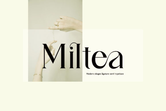 How Miltea Serif Font Made My Small Brand Look Instantly Elegant