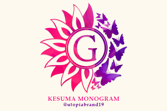 Kesuma Monogram: A Decorative Typeface for Brand Storytelling