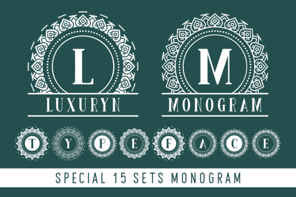 Luxuryn: A Romantic Decorative Font for Brand Identity Design