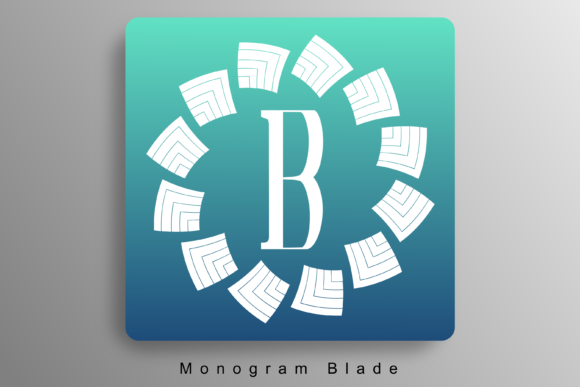 Monogram Blade: A Decorative Font That Transforms Brand Visuals