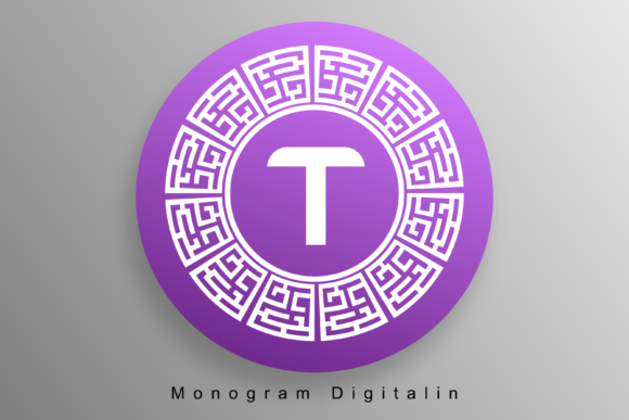 Monogram Digitalin: A Decorative Typeface for Marketing Campaigns
