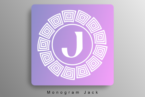 Monogram Jack: A Decorative Font for Digital Design