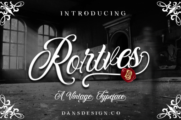 Rortves Blackletter Font Brings Old-World Drama to Modern Branding