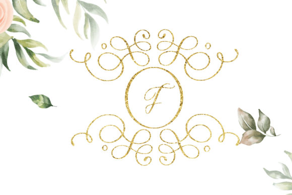 Swirl Monogram Brings Delicate Character to Digital Design