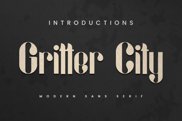 Why Gritter City Brings Editorial Weight to Any Serif Font Collection