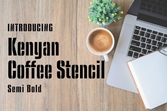 Why Kenyan Coffee Stencil Gives Your Brand a Consistent, Professional Look